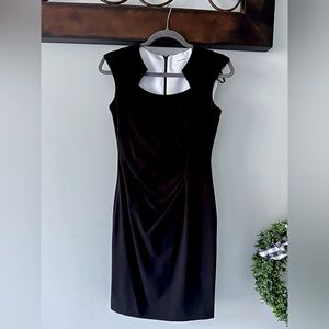 Vintage Calvin Klein little black dress. Size 2.